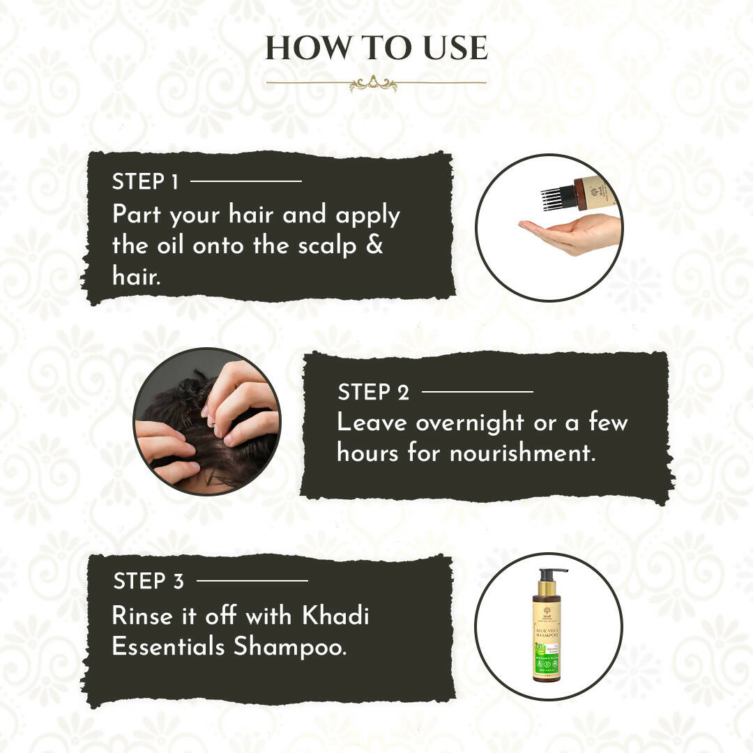 Khadi Essentials Barahmasa Hair Oil