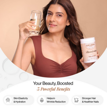Beautywise Advanced Marine Collagen Peptides Powder - Unflavored