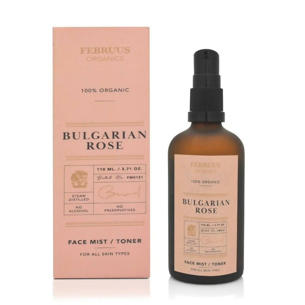 Februus Organics Bulgarian Rose Face Mist - DrMediCart