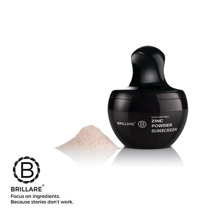 Brillare Zinc Powder Sunscreen SPF 50 - Ivory 01