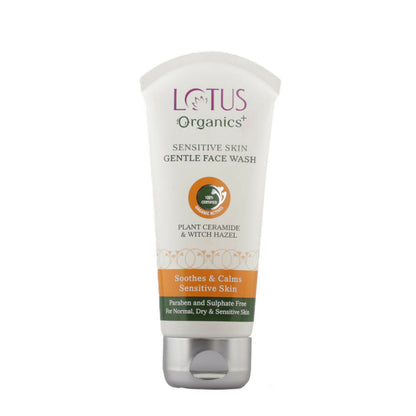 Lotus Organics Witch Hazel & Plant Ceramide Sensitive Skin Gentle Face Wash