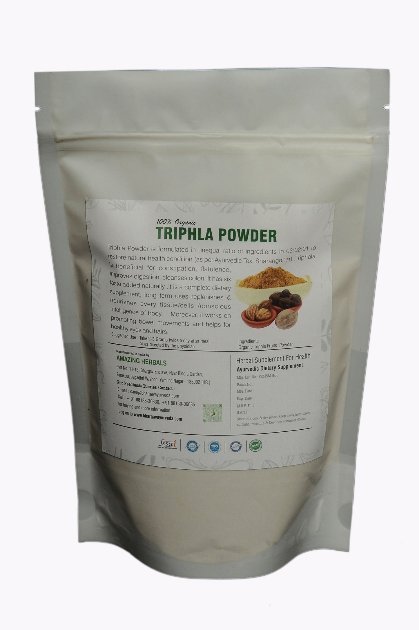 Dr.Bhargav’s Triphala Powder