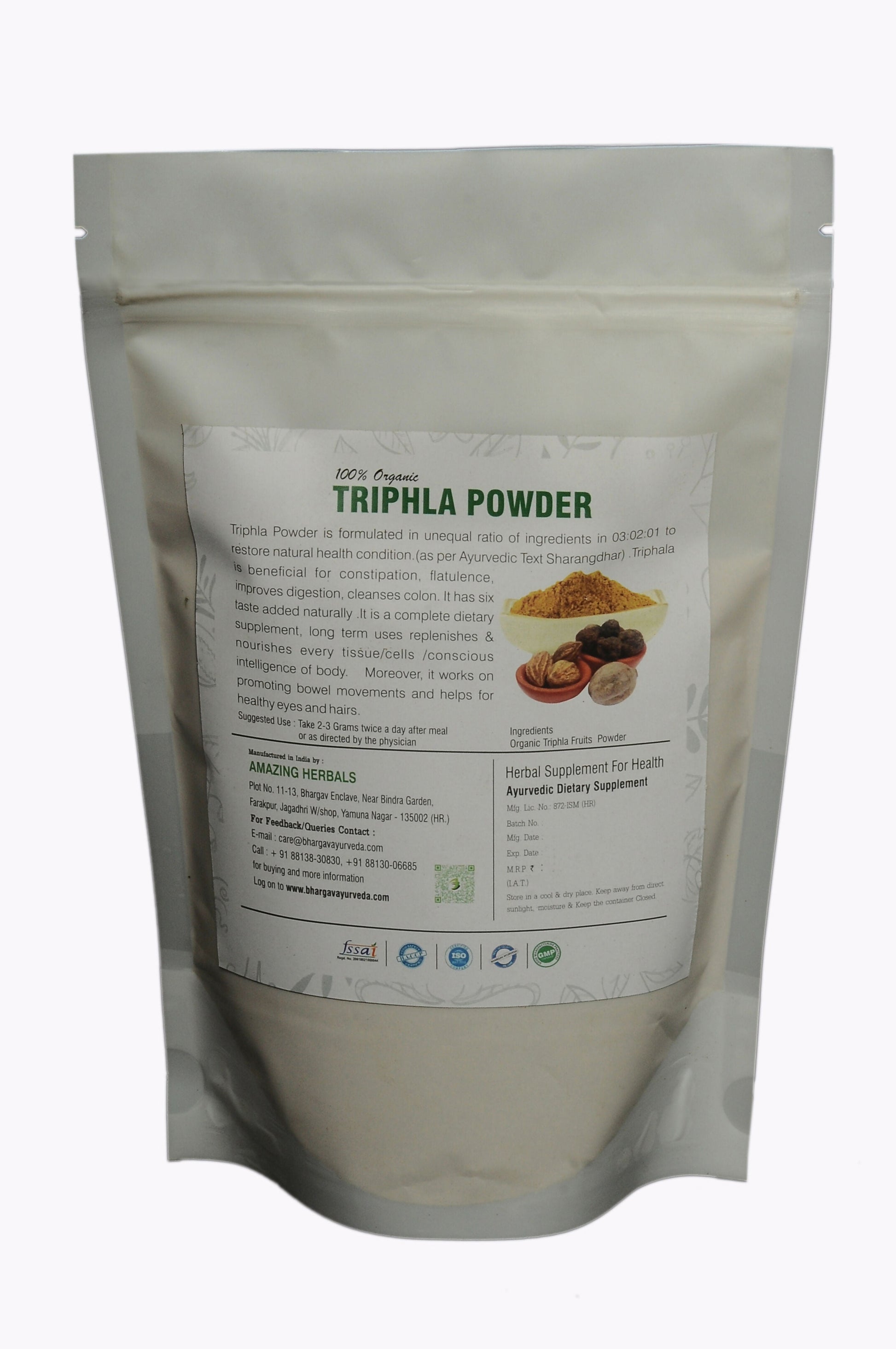 Dr.Bhargav’s Triphala Powder