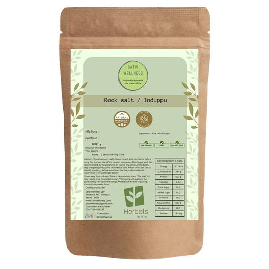 Satvi Wellness Induppu | Rock Salt