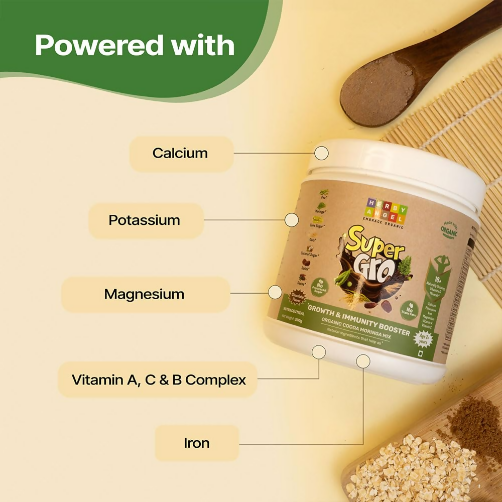 Herby Angel SuperGro Growth & Immunity Booster Mix For Kids