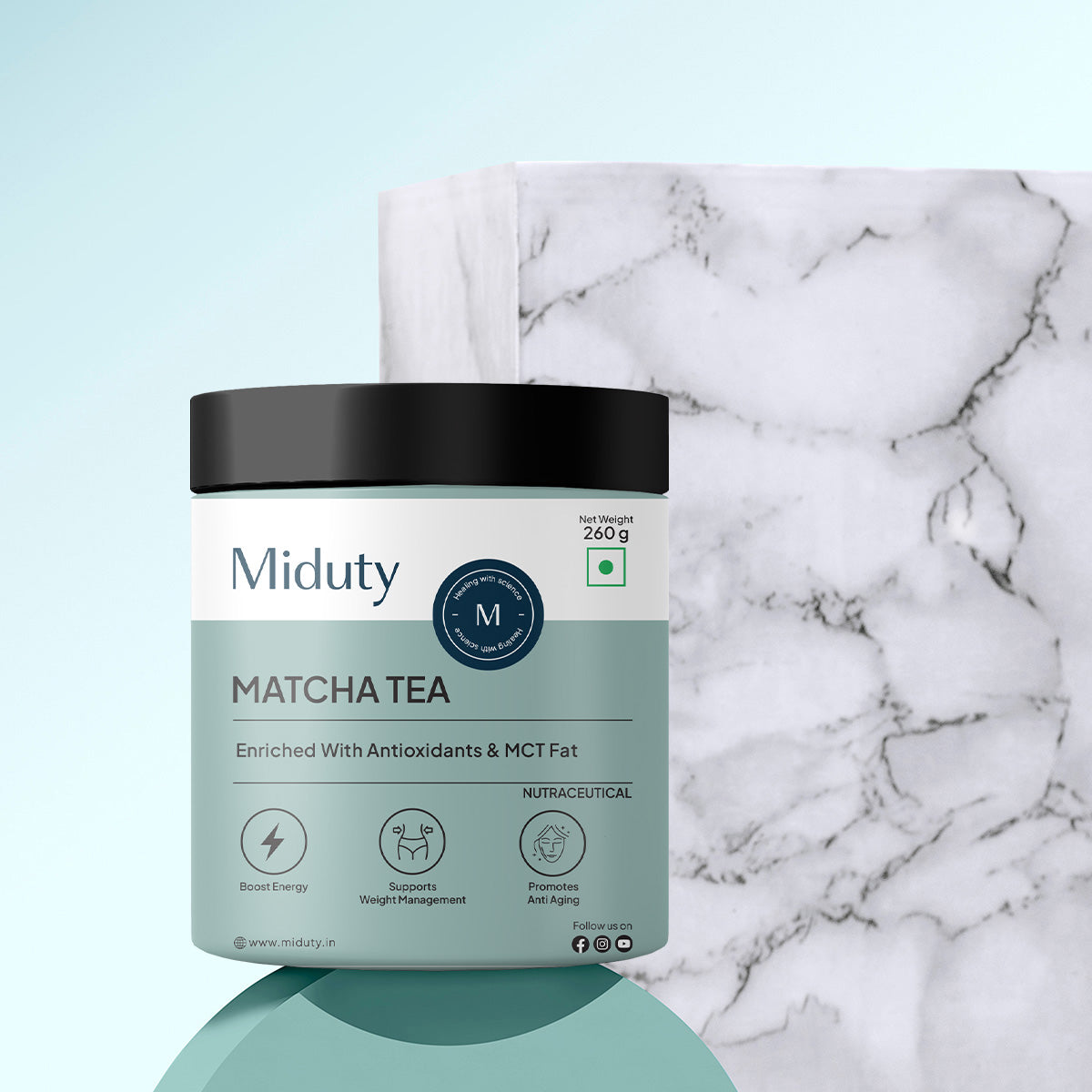 Miduty by Palak Notes Matcha Tea