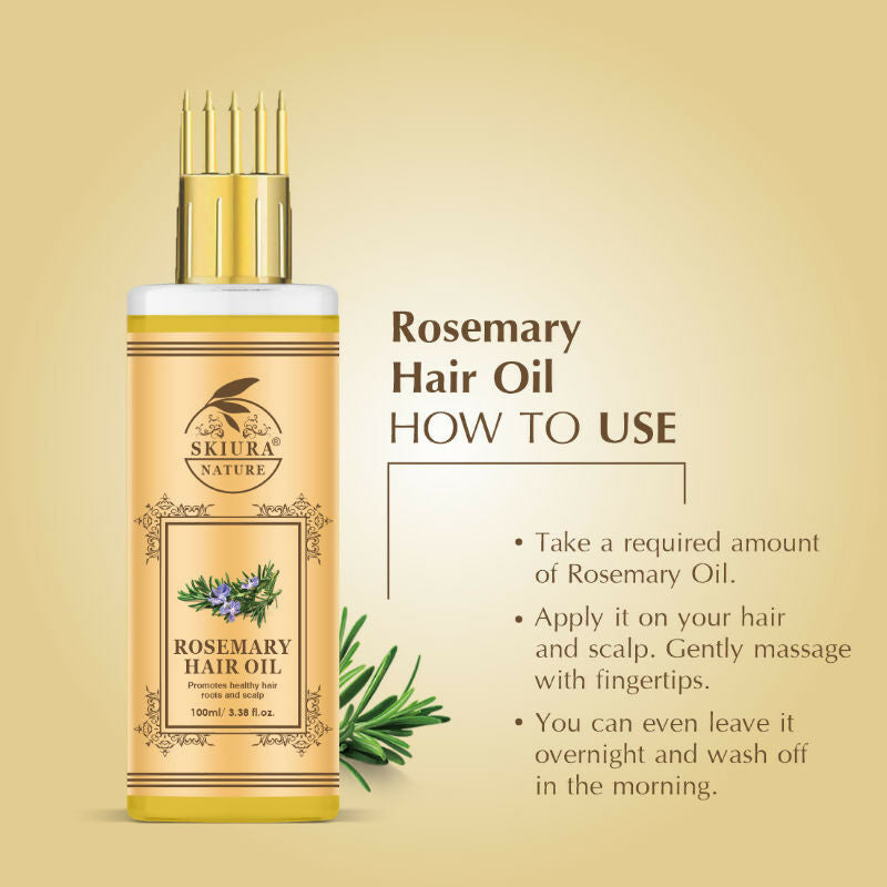 Skiura Nature Rosemary Oil For Fast Hair Growth And Healthy Scalp