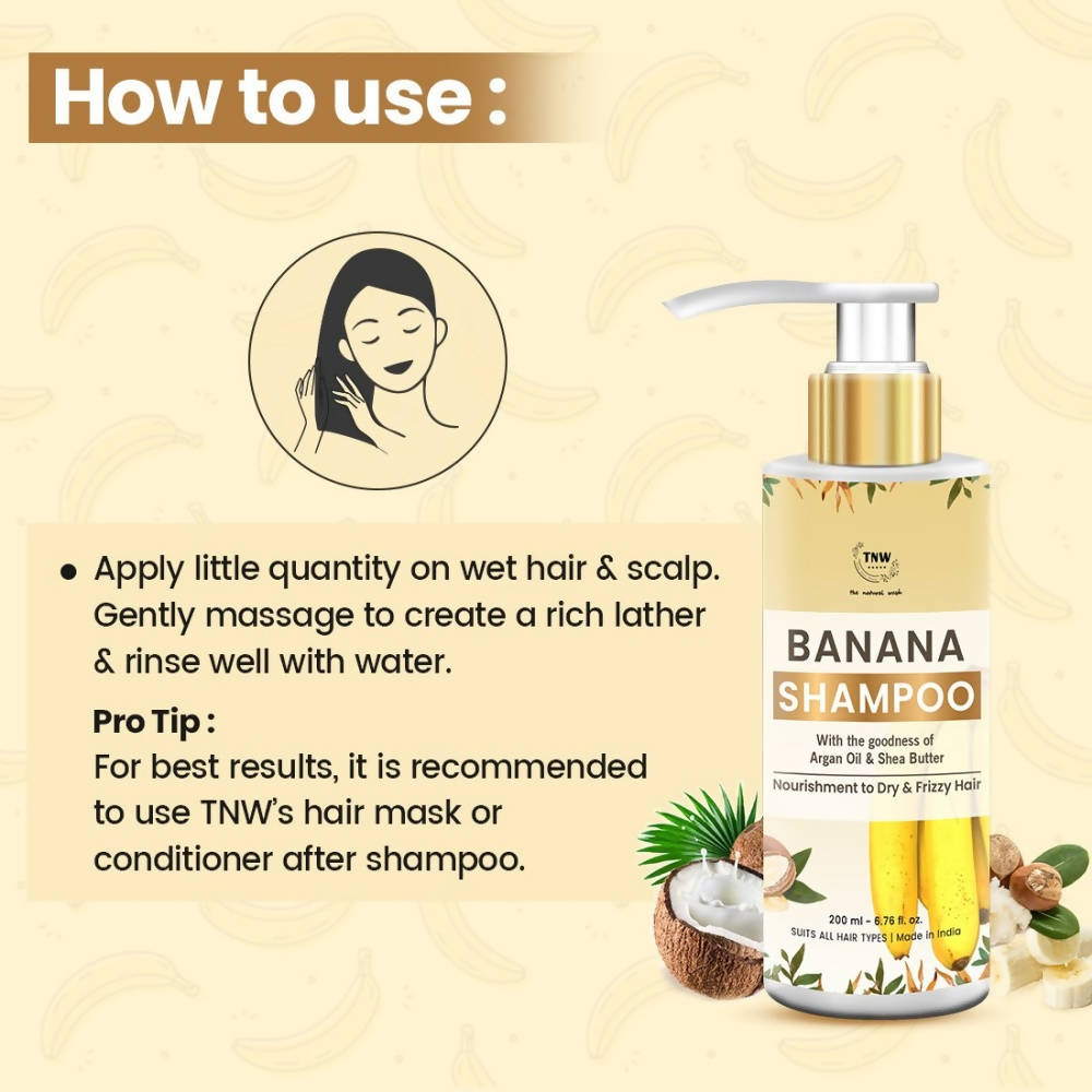 The Natural Wash Banana Shampoo - Drmedicart