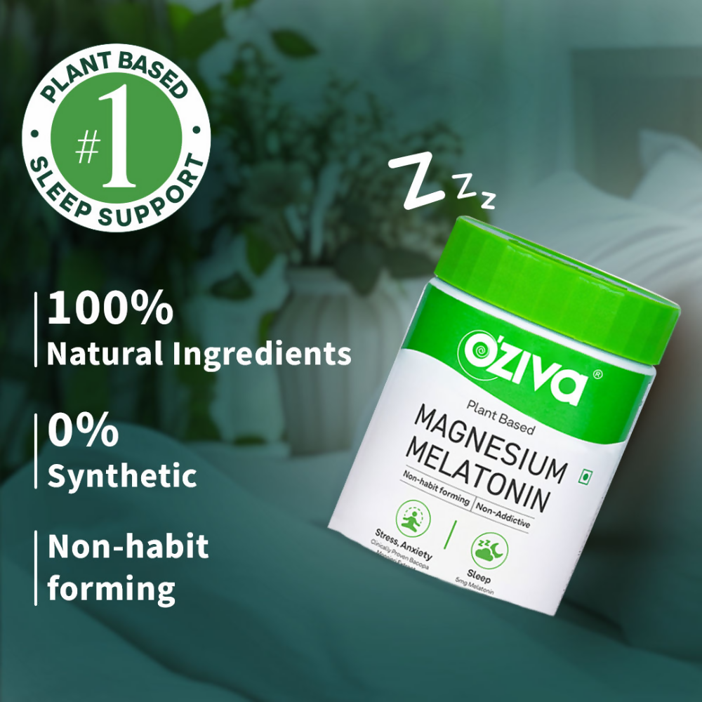 Oziva Magnesium Melatonin Tablets