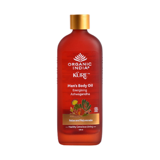 Buy Organic India Mens Body Oil Energising Ashwagandha from DrMediCart, Ship from India to USA
