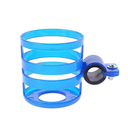 Safe-O-Kid Universal Stroller Cup Holder, Carrying Milk Bottle, Stroller/Pram For Baby, Blue