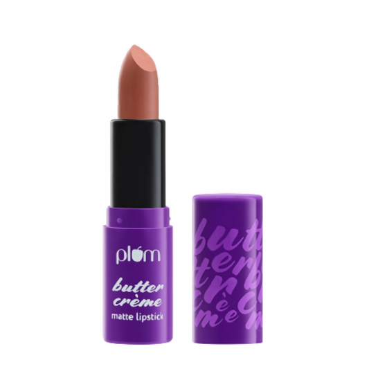 Plum Butter Crème Matte Lipstick Cinnamon Swirl - 125 (Brown Nude)