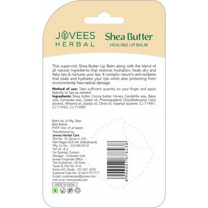 Jovees Shea Butter Healing Lip Balm
