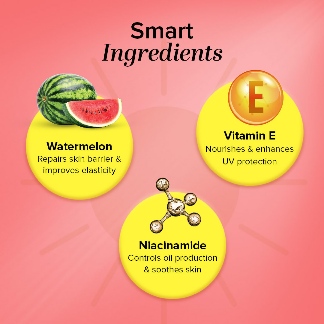 Khadi Natural Watermelon + Niacinamide Sunscreen SPF 50 PA+++