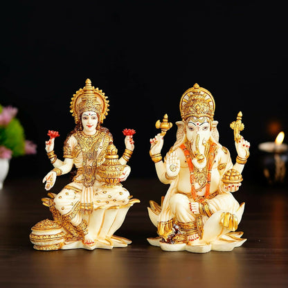 Buy Mukundra Art N Craft 7 Goddess Lakshmi Ganesha Statue