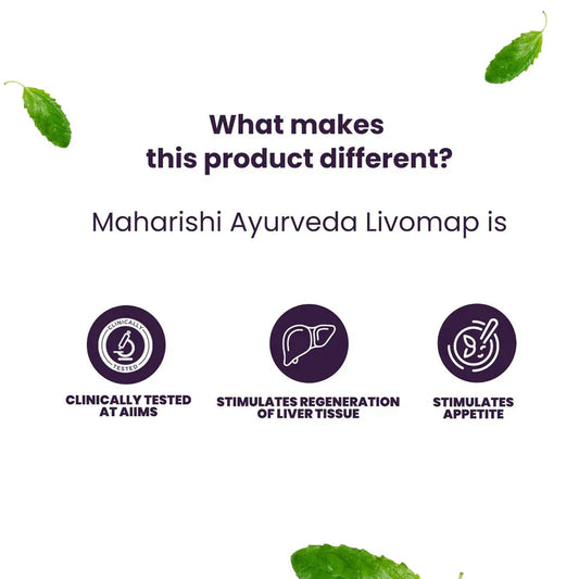 Buy Maharishi Ayurveda Livomap Hepato- Protective Tablets from DrMediCart, Ship from India to USA