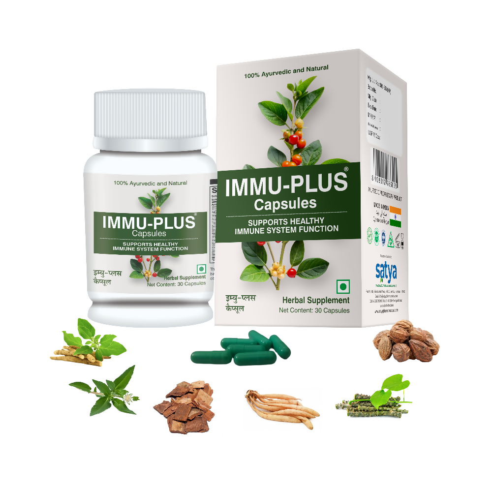 Satya Pharmaceuticals Ayurveda Immu Plus Capsules