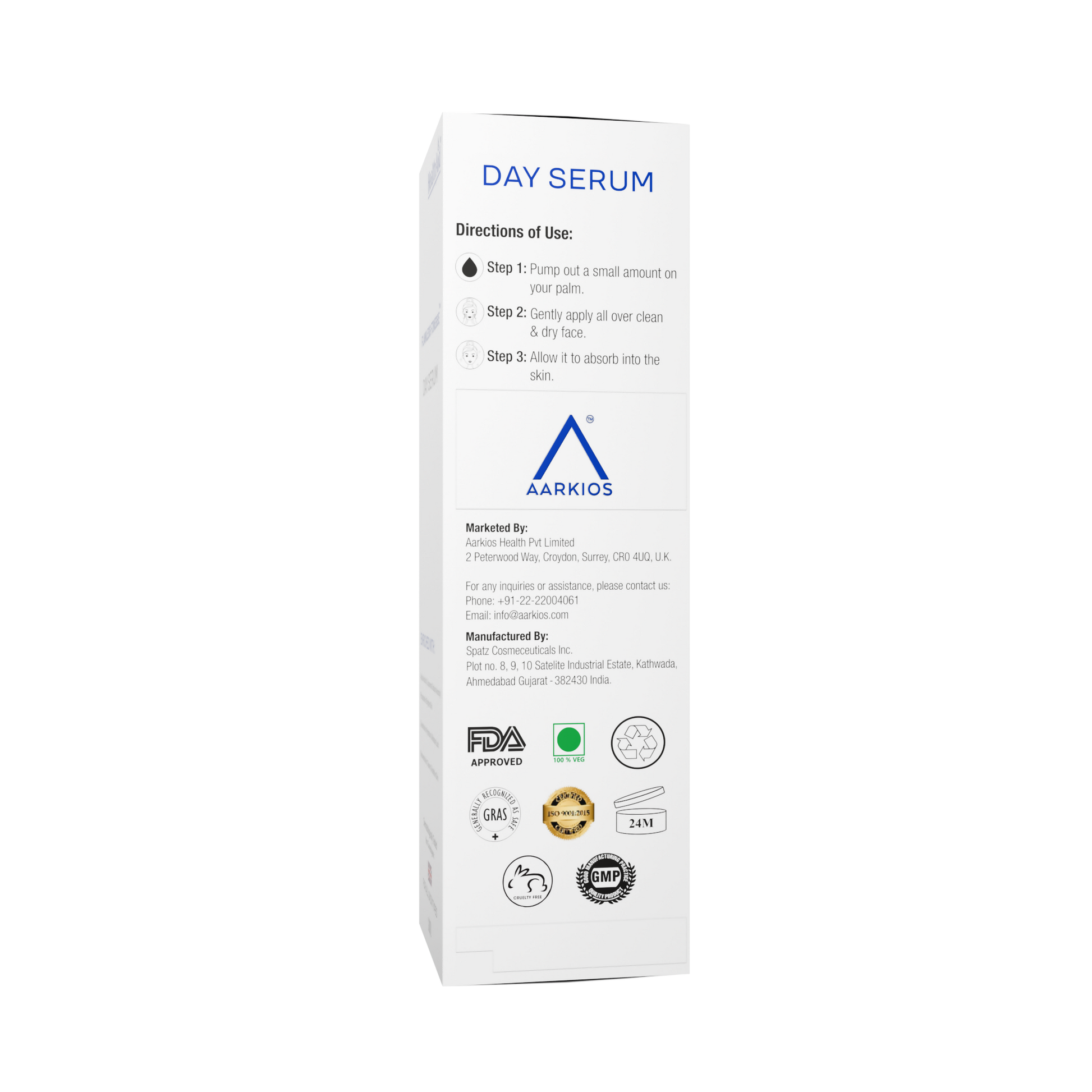 Flawless Finesse By HealthAid Day Serum