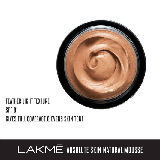 Buy Lakme Absolute Skin Natural Mousse - Almond Honey from DrMediCart, Ship from India to USA