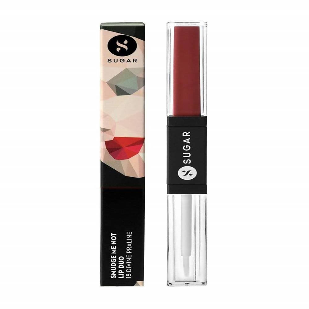 Sugar Smudge Me Not Lip Duo - Divine Praline (Dusty Burgundy) - DrMediCart