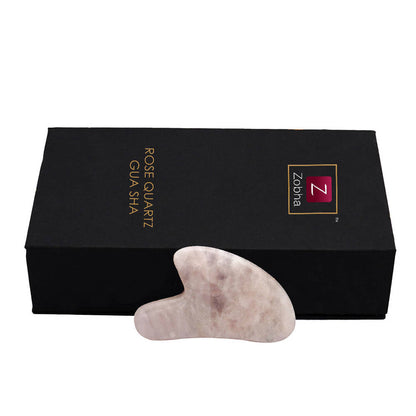 Zobha Rose Quartz Gua Sha