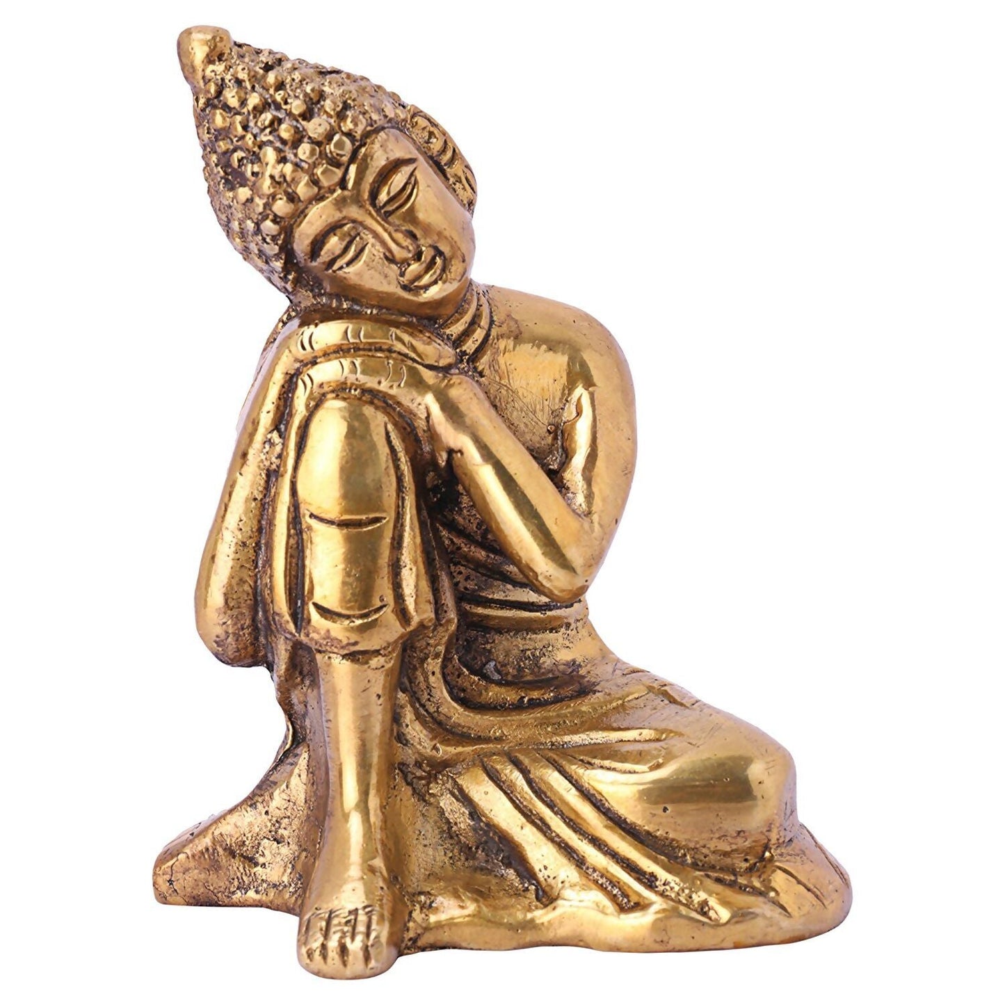 Buy DreamKraft Metal Lord Buddha Idol