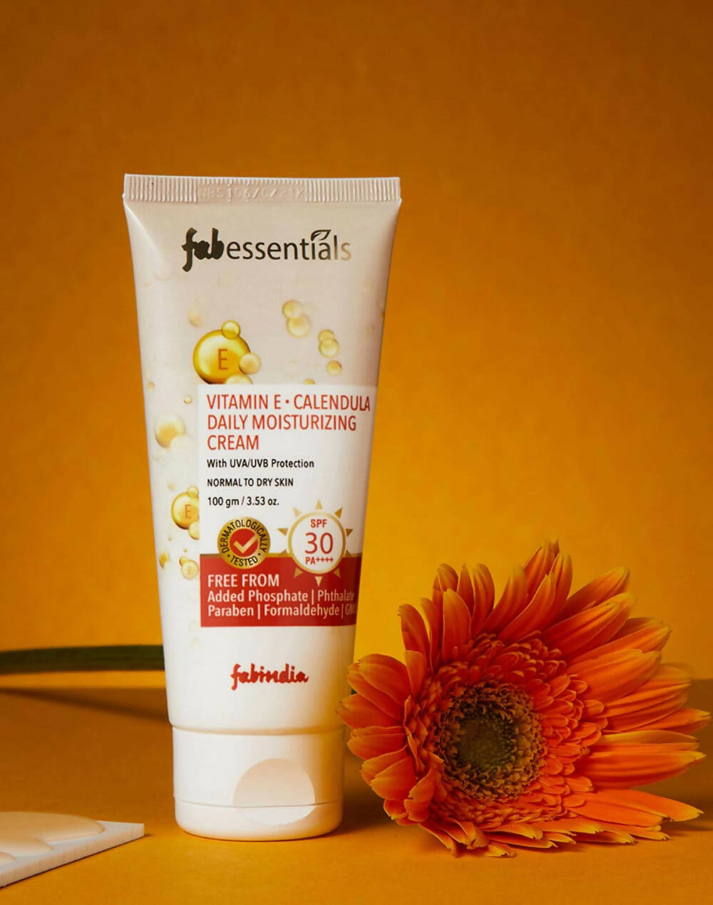 Buy Fabessentials Vitamin E Calendula Daily Moisturizing Cream SPF 30 PA++++ from DrMediCart, Ship from India to USA