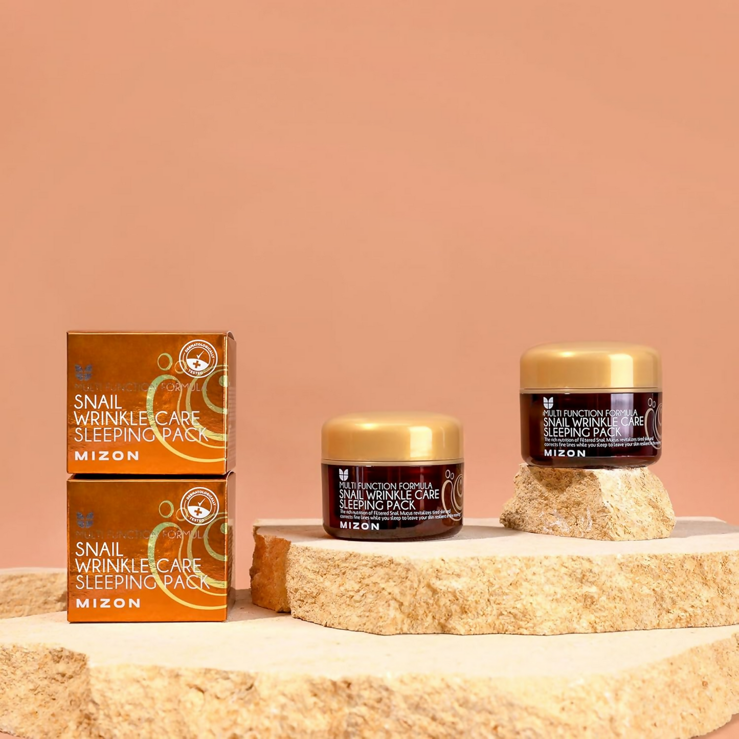 Mizon Snail Wrinkle Care Sleeping Pack Overnight Mask