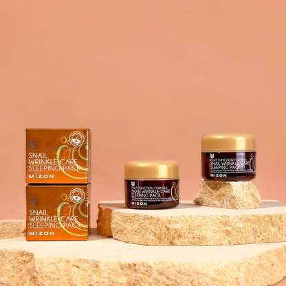 Mizon Snail Wrinkle Care Sleeping Pack Overnight Mask