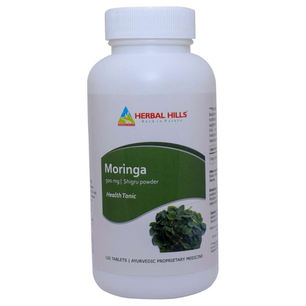 Buy Herbal Hills Ayurveda Moringa Tablets from DrMediCart, Ship from India to USA