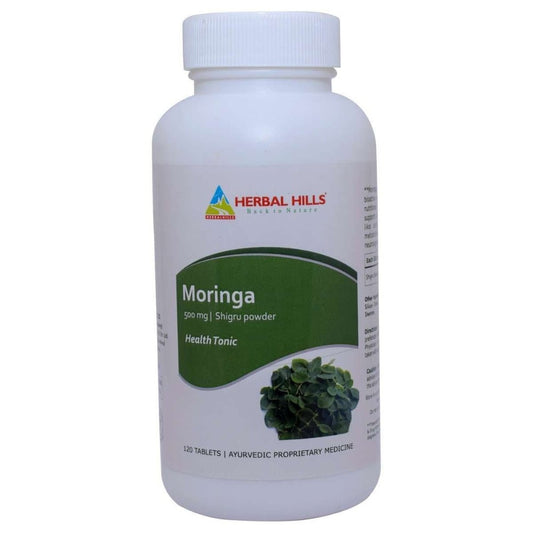 Buy Herbal Hills Ayurveda Moringa Tablets from DrMediCart, Ship from India to USA