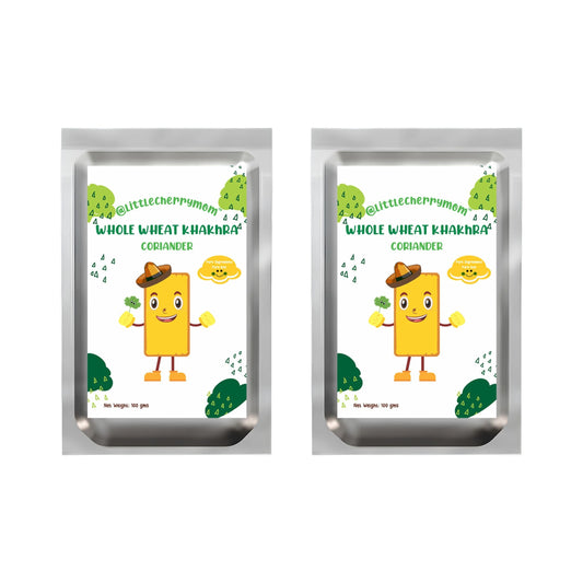 Littlecherrymom Whole Wheat Khakhra – Coriander
