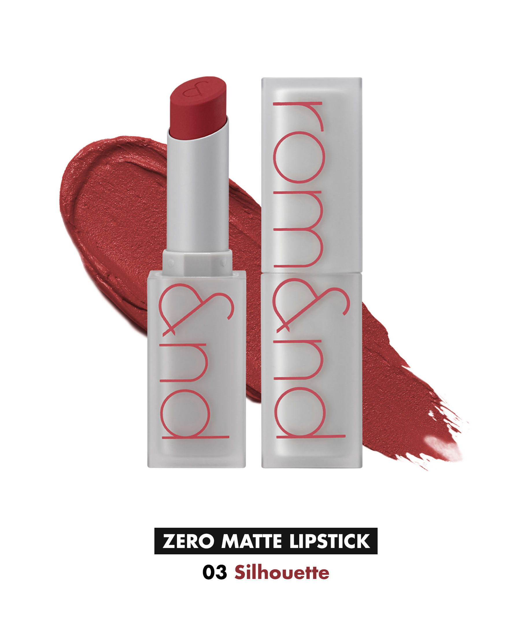 Rom&nd Zero Matte Lipstick - 03 Silhouette