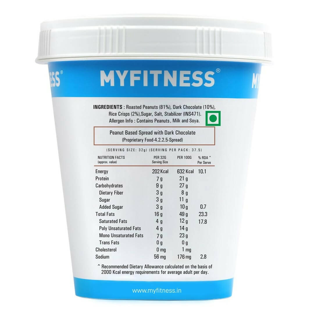 Myfitness Chocolate Peanut Butter Crispy