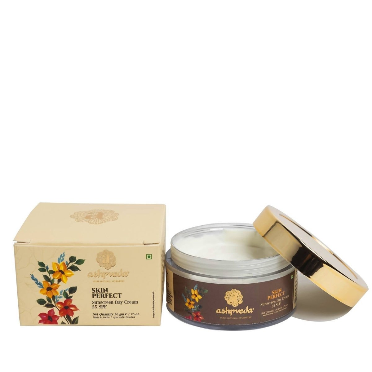 Ashpveda Skin Perfect Sunscreen Day Cream 25 SPF