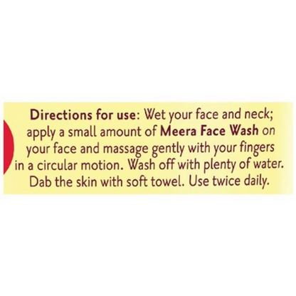 Meera White & Wild Turmeric Face Wash For Dry To Normal Skin - DrMediCart