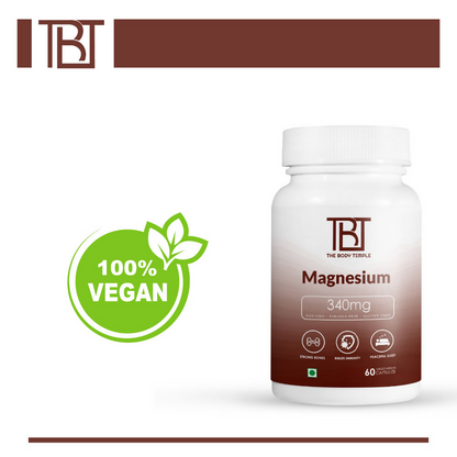 The Body Temple Magnesium Oxide 340mg Capsules