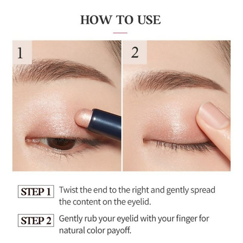 Etude House Bling Bling Eyeshadow Stick - 15 Peach Swan Star (21)