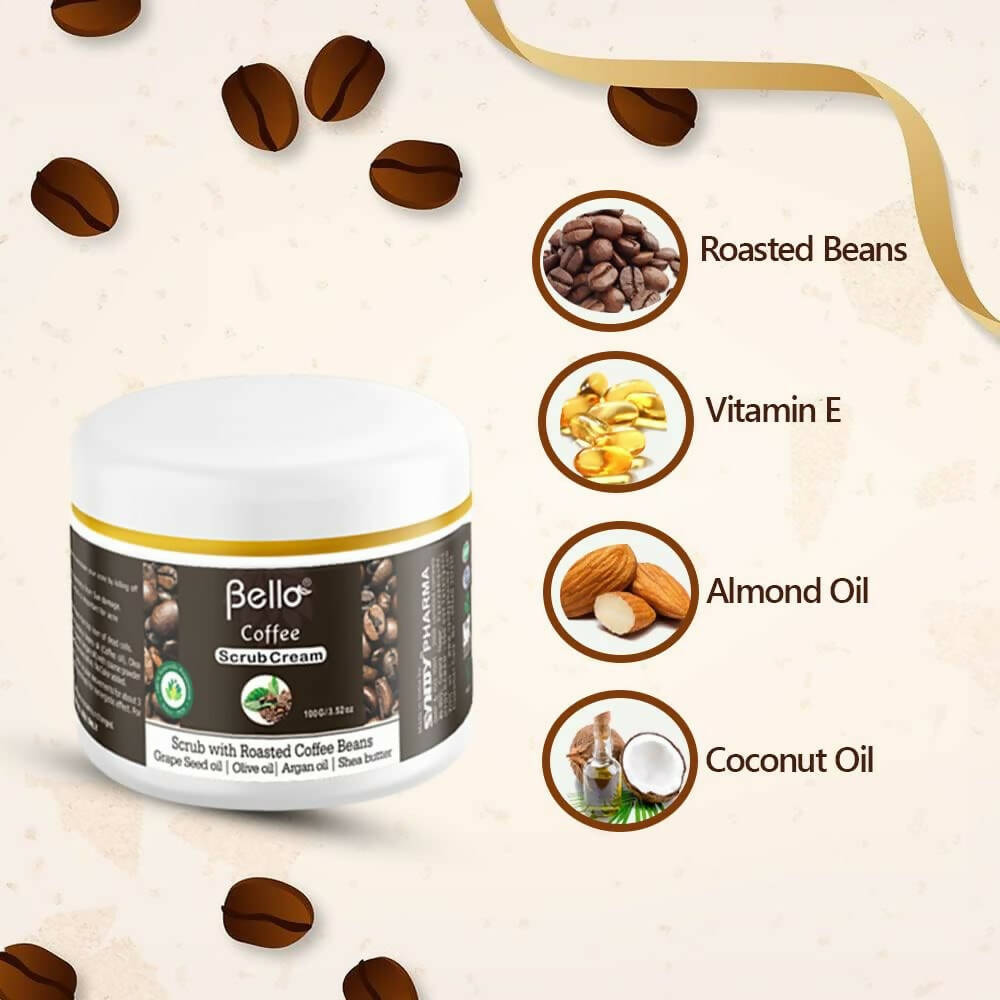 Bello Herbals Coffee Scrub Cream