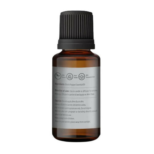 Korus Essential Black Pepper Essential Oil - Therapeutic Grade - Drmedicart