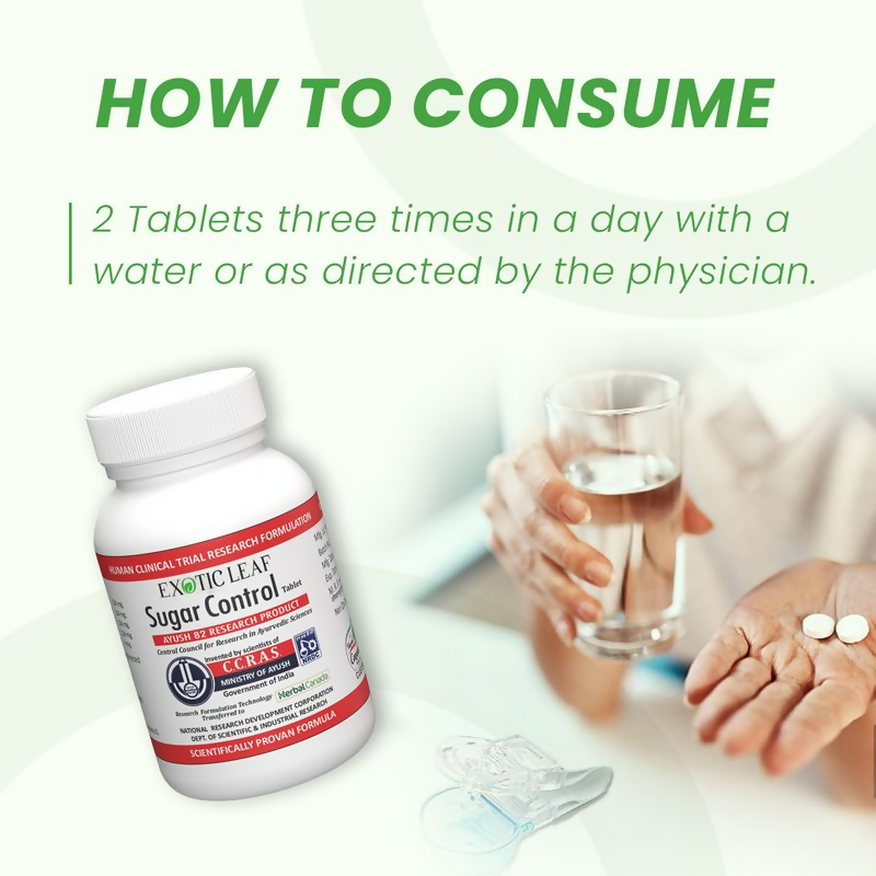 Exotic Leaf Sugar Control Tablets