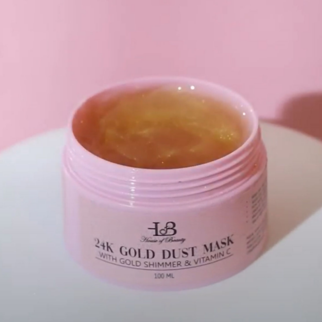 House of Beauty 24K Gold Dust Face Mask