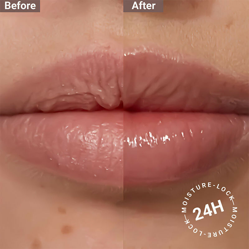 Sereko Hydra - Peptide Lip Balm, Clear, Enriched With Ceramides Barrier Repair Salted Caramel