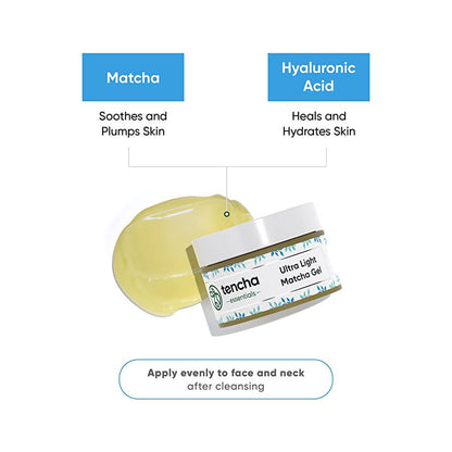 Tencha Essentials Ultra Light Matcha Face Gel