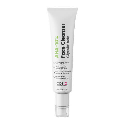 Cos-IQ AHA Glycolic Acid 10% Face Cleanser
