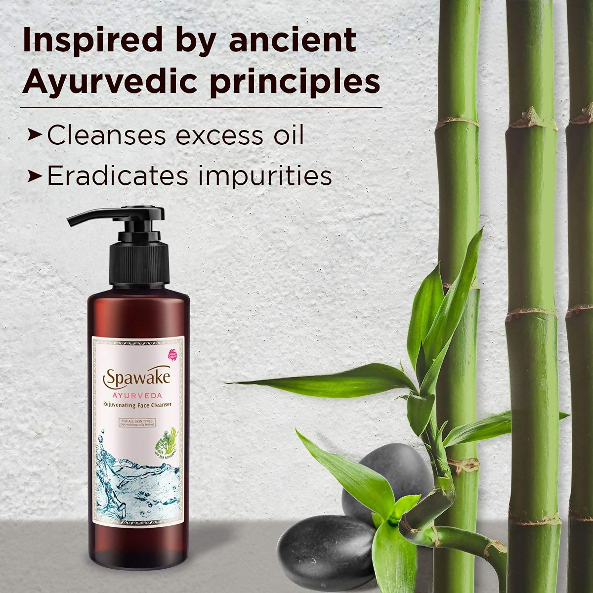 Spawake Ayurveda Rejuvenating Foaming Face Wash