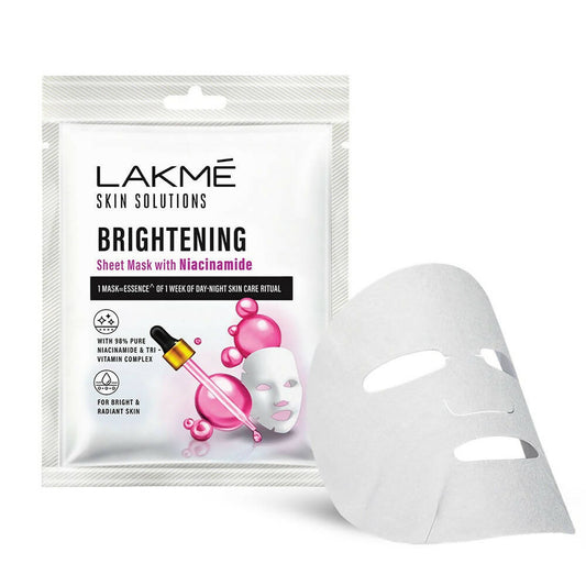 Buy Lakme Skin Solutions Brightening Sheet Mask from DrMediCart, Ship from India to USA