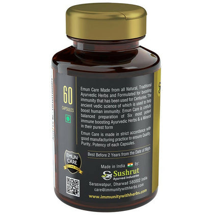 Sushrut Ayurved Emun Care Veg Capsules