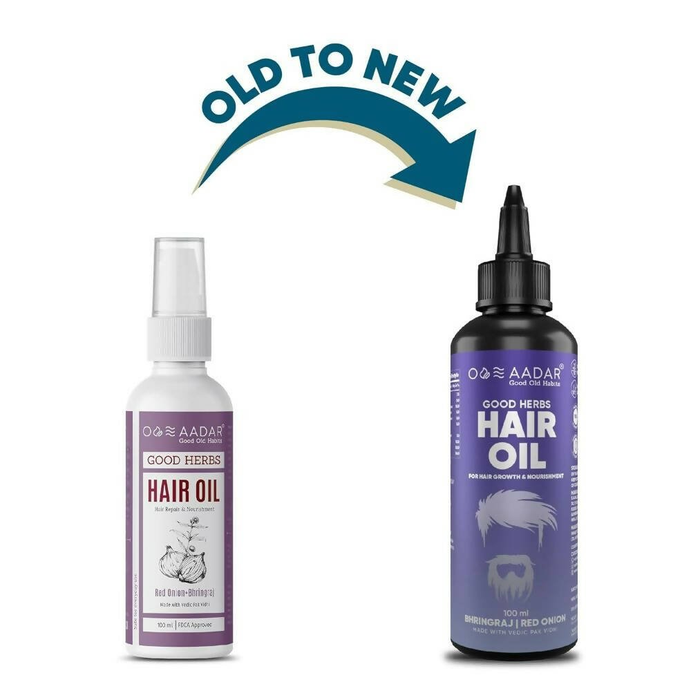Aadar Good Herbs Hair Oil for Hair Fall & Damage Control - DrMediCart