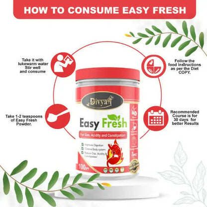 Divya Shree Easy Fresh for Gas, Acidity and Constipation Powder